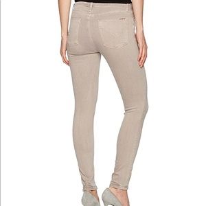 Hudson “Nico” Skinny Jeans- Tan Midrise